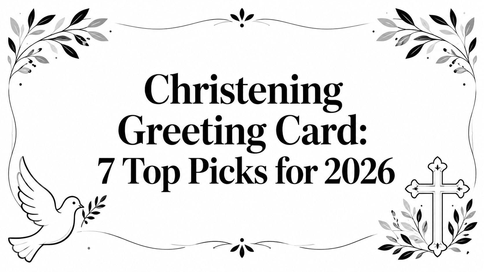 Christening Greeting Card: 7 Top Picks for 2026